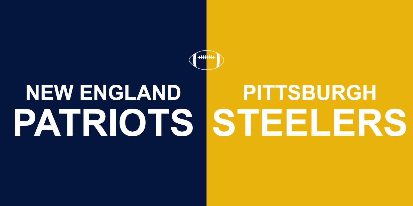 Patriots vs Steelers