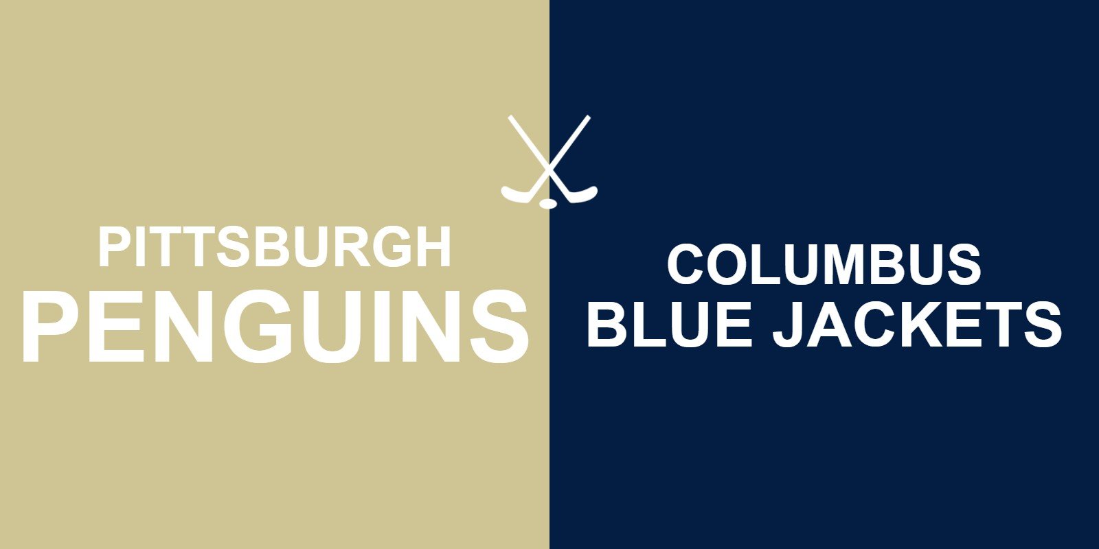 Penguins vs Blue Jackets