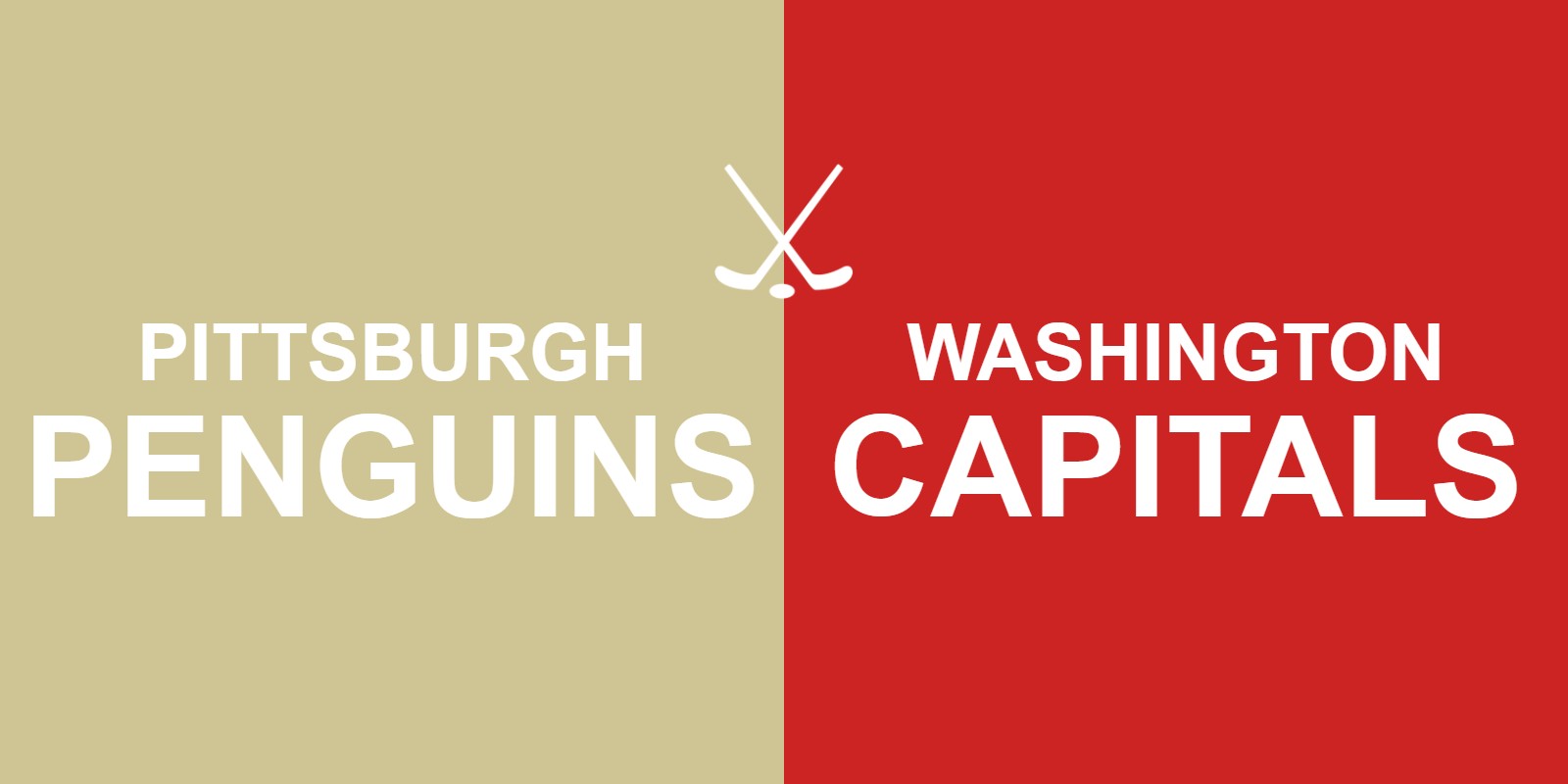 Penguins vs Capitals