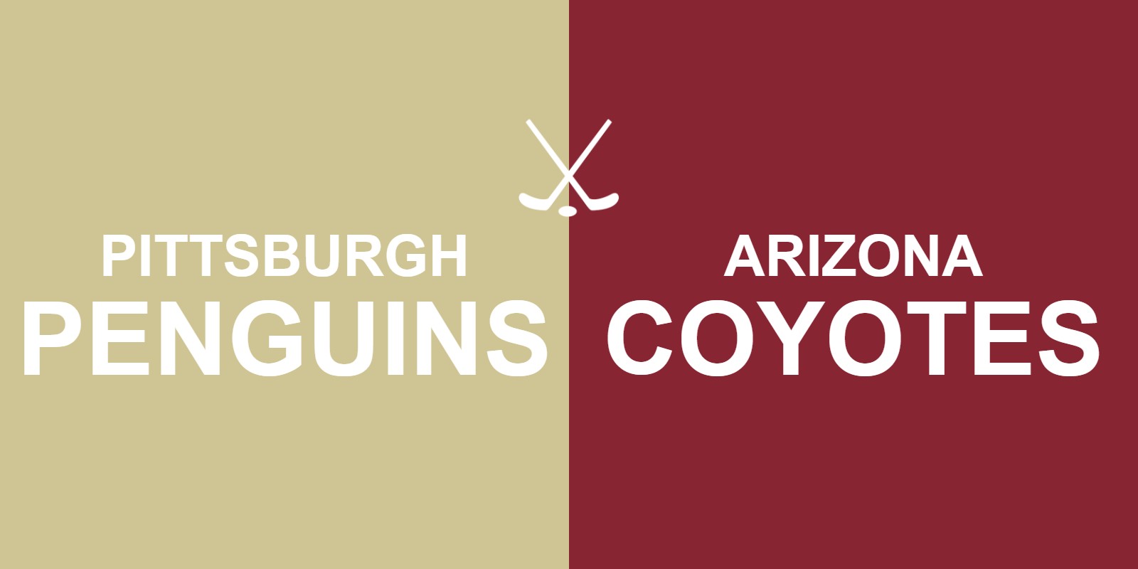 Penguins vs Coyotes Tickets
