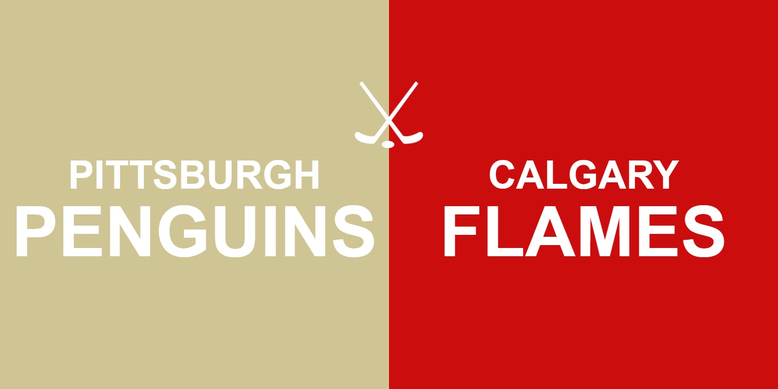 Penguins vs Flames