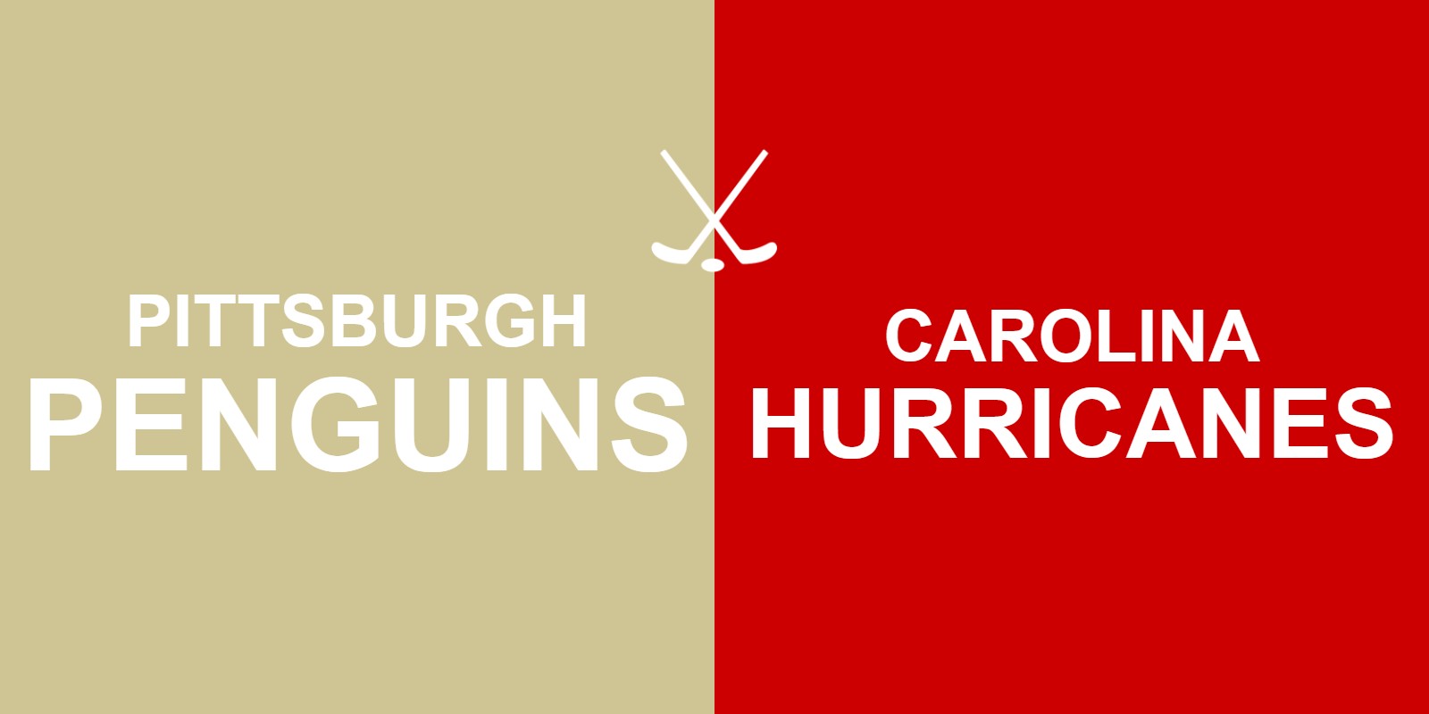 Penguins vs Hurricanes