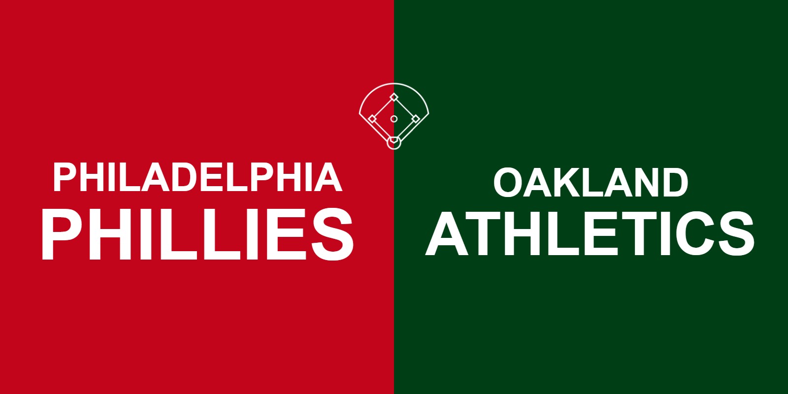 Phillies vs Athletics