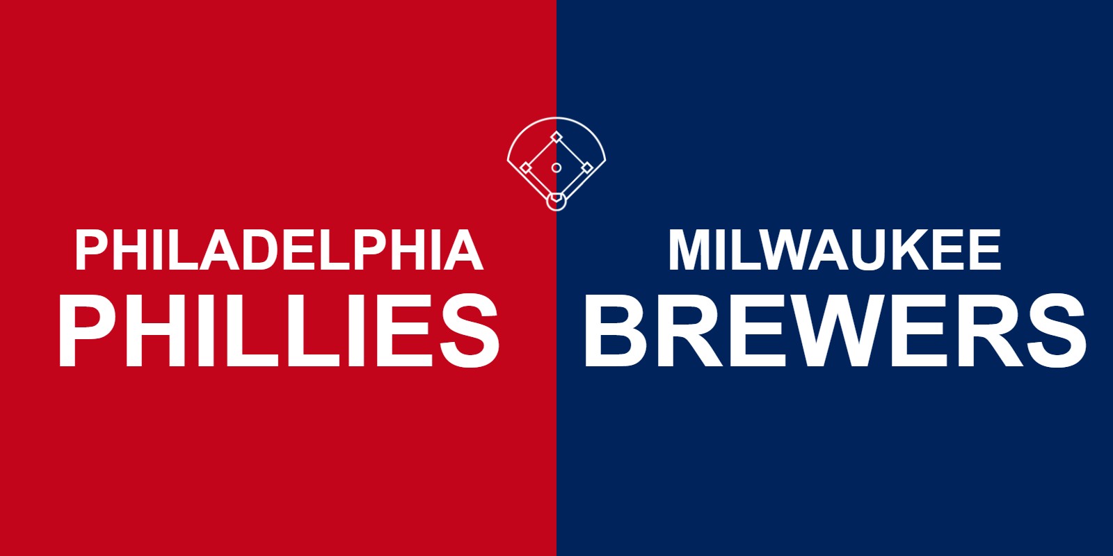 Phillies vs Brewers