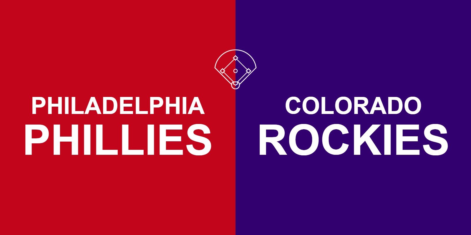 Phillies vs Rockies