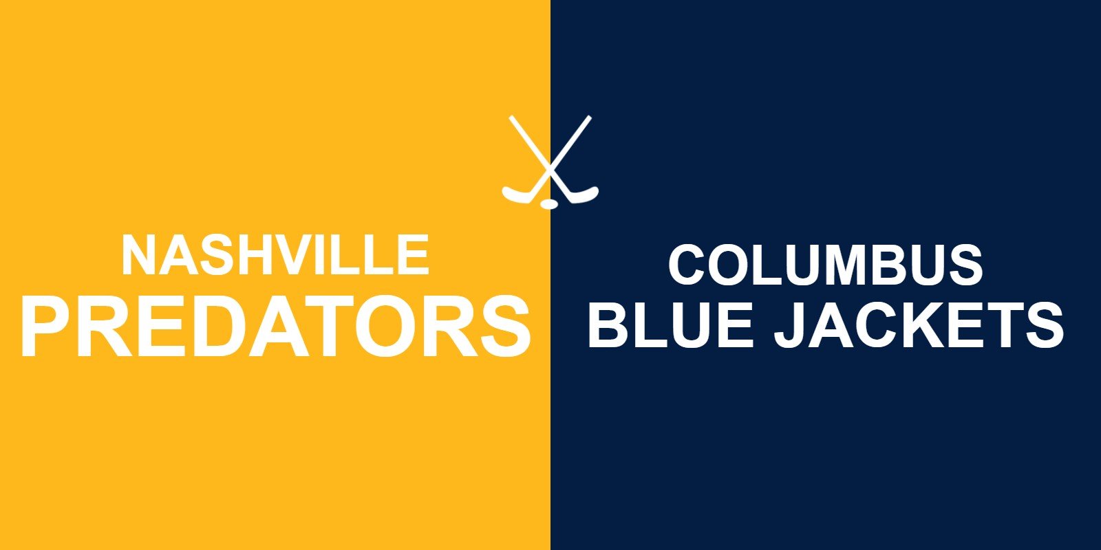 Predators vs Blue Jackets