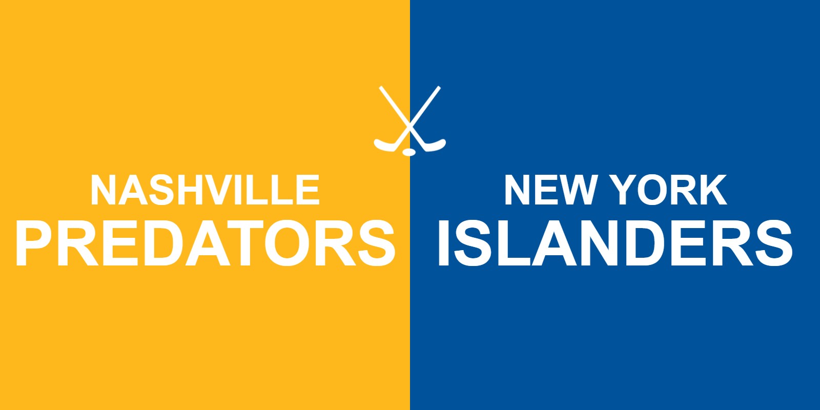 Predators vs Islanders