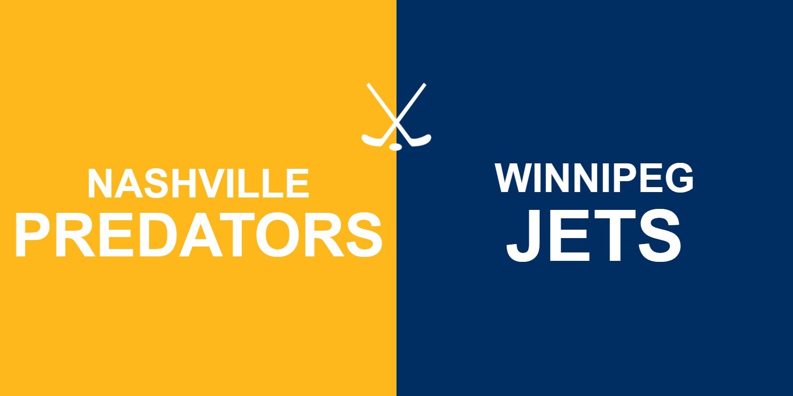 Predators vs Jets