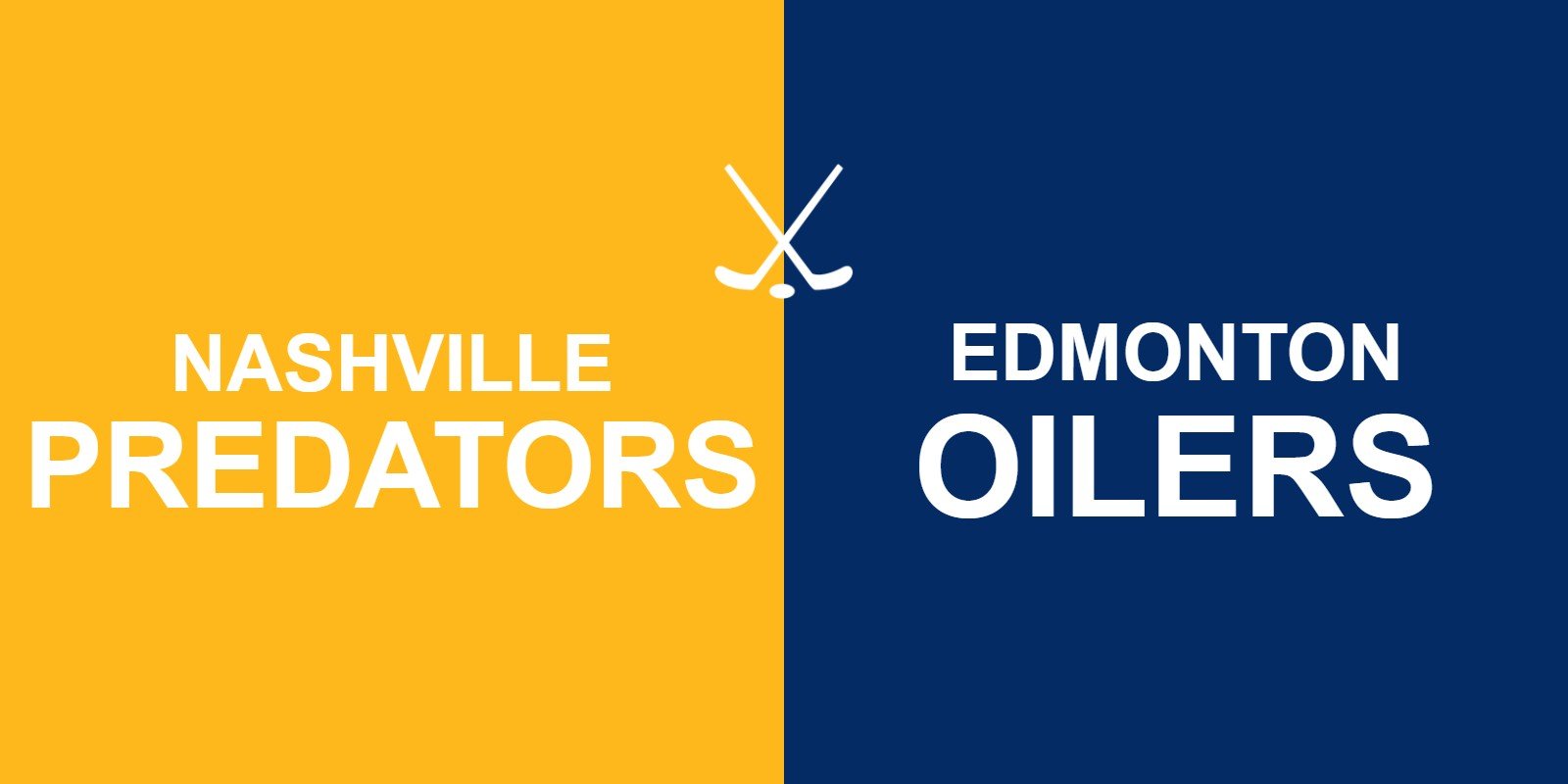 Predators vs Oilers Tickets