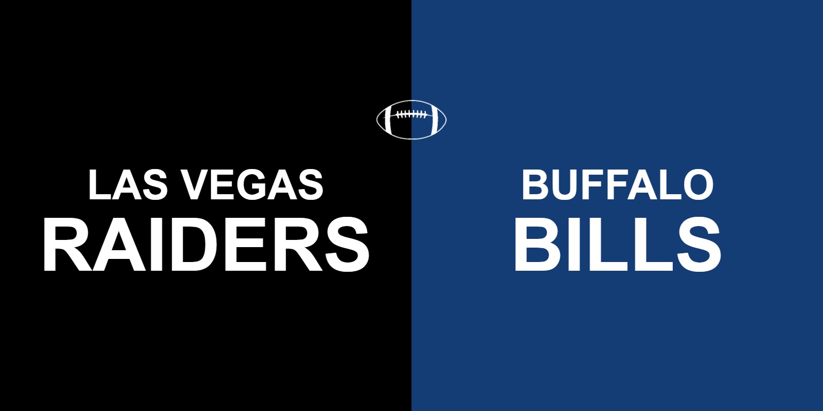 Raiders vs Bills