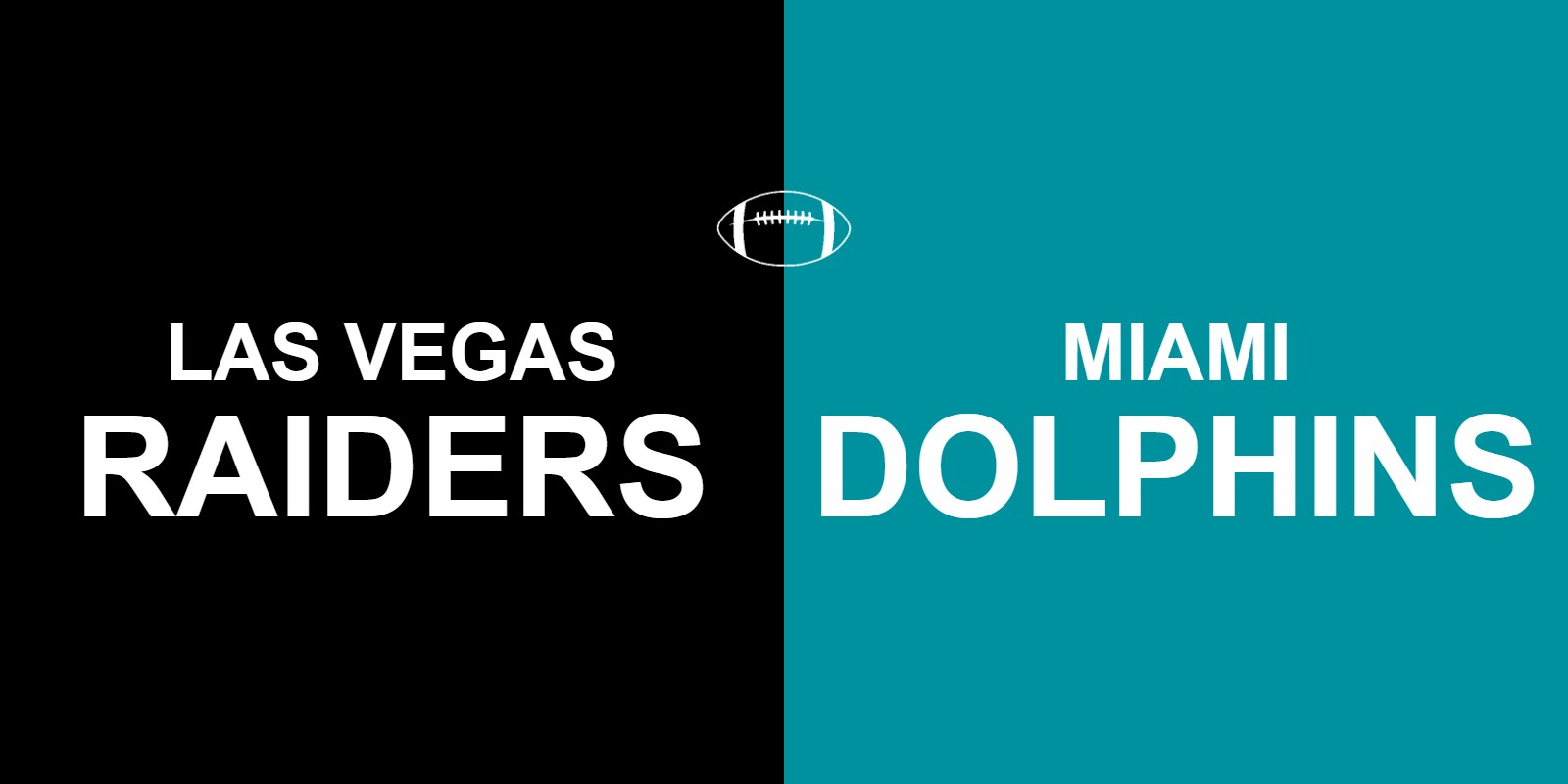 Raiders vs Dolphins