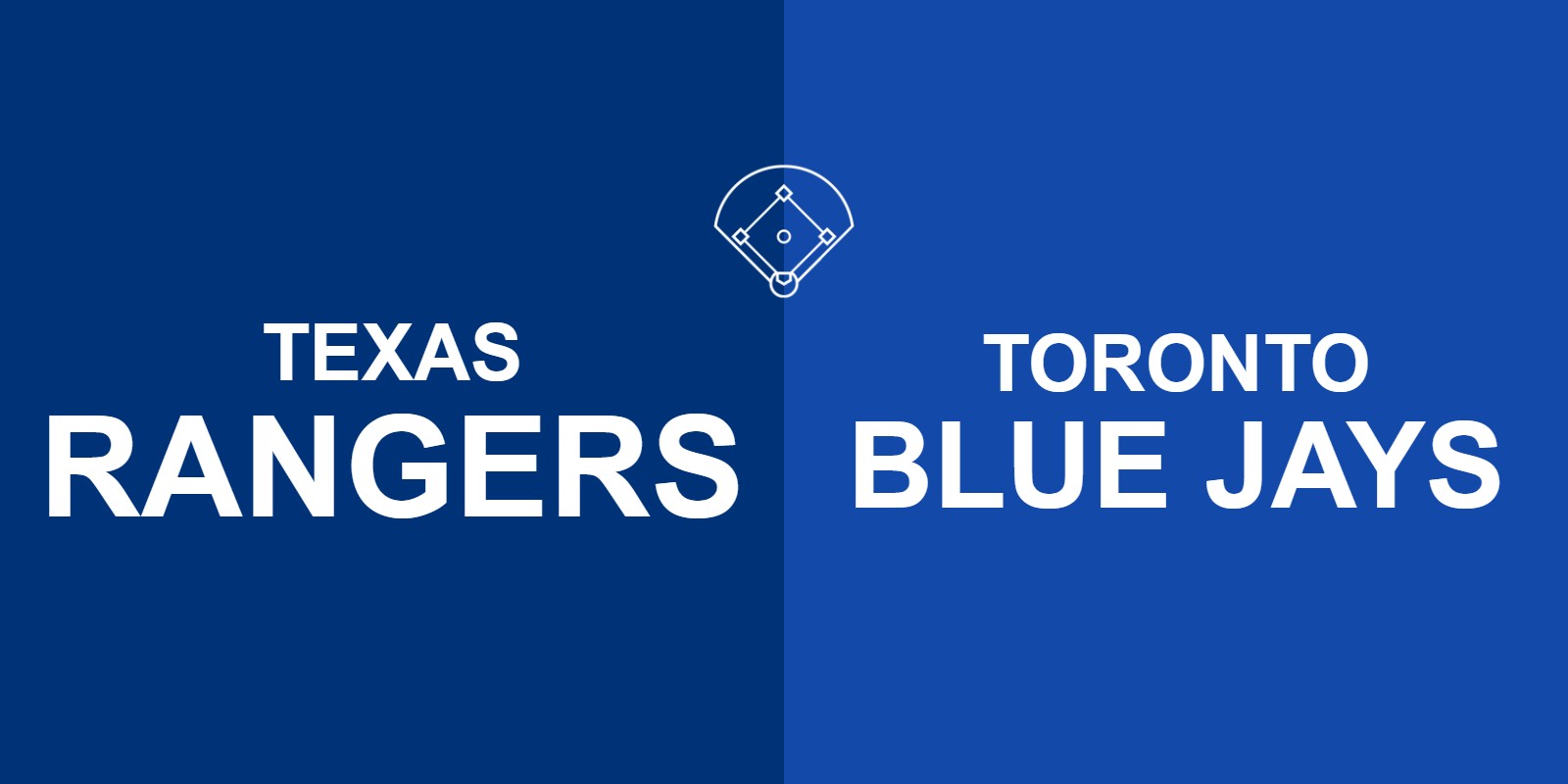 Rangers vs Blue Jays