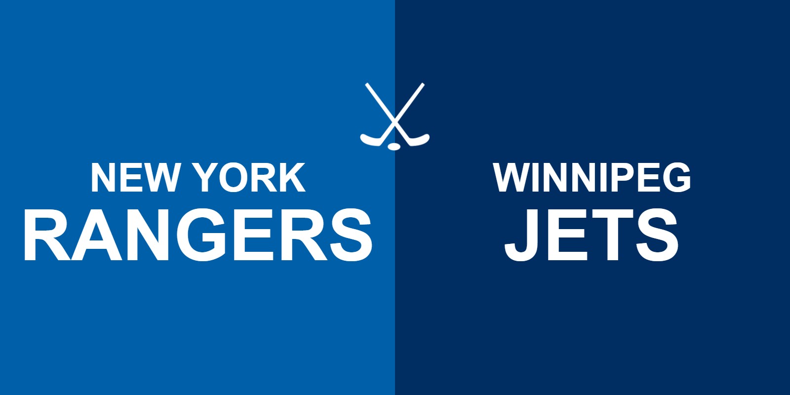 Rangers vs Jets