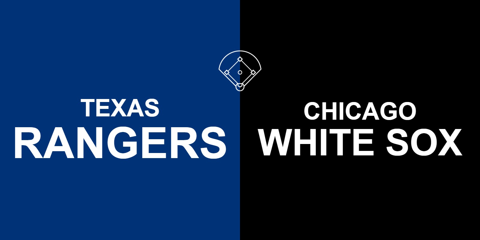 Rangers vs White Sox
