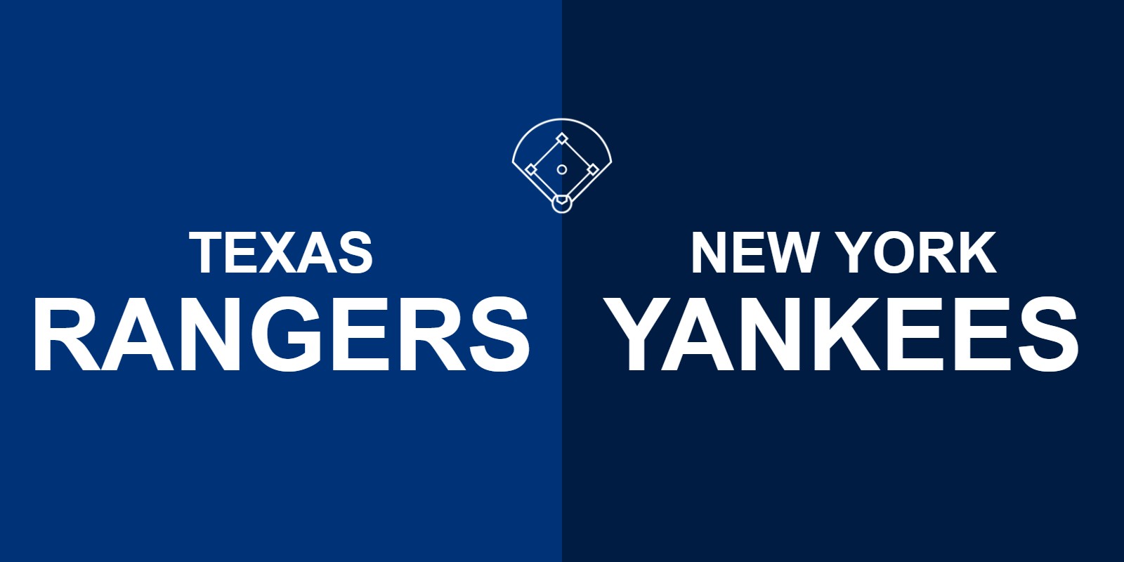 Rangers vs Yankees