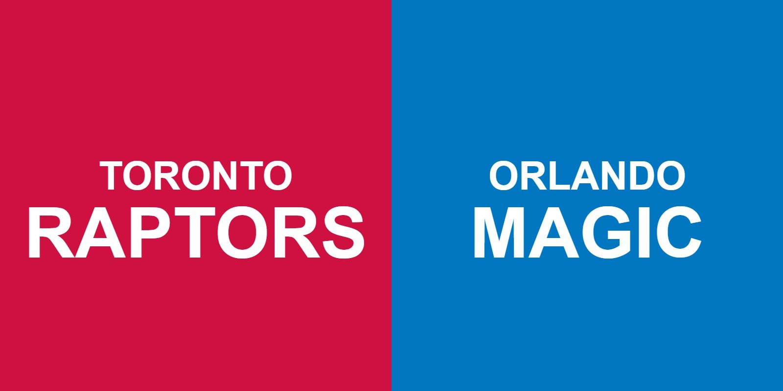 Raptors vs Magic
