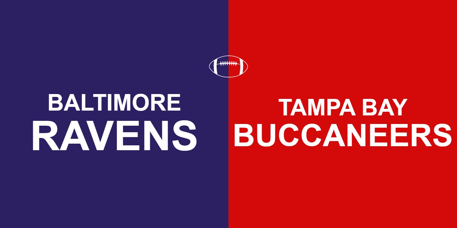 Ravens vs Buccaneers Tickets