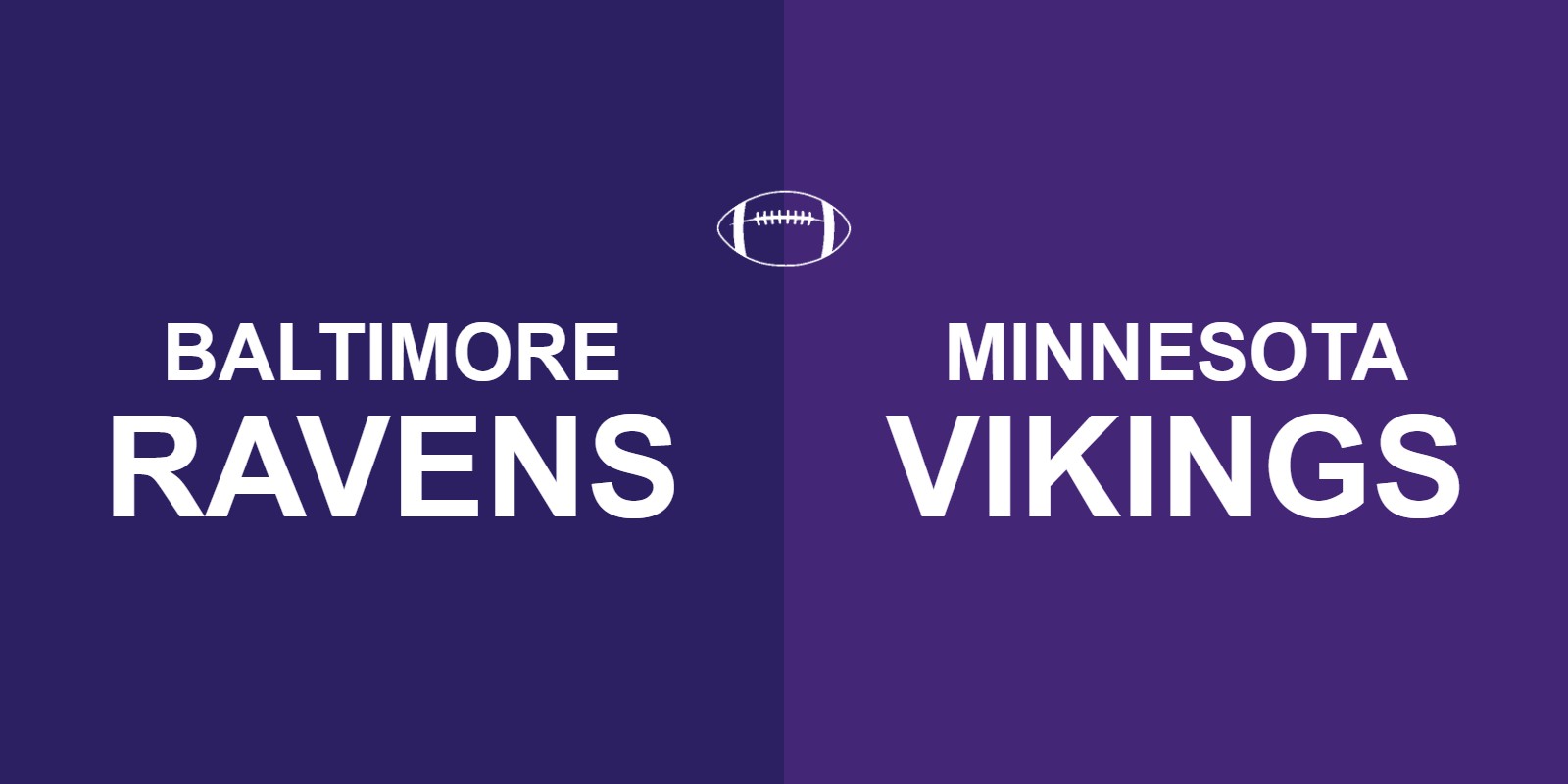 Ravens vs Vikings Tickets
