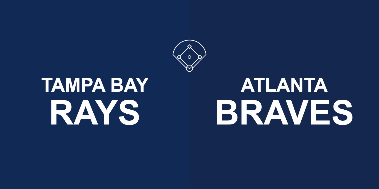 Rays vs Braves