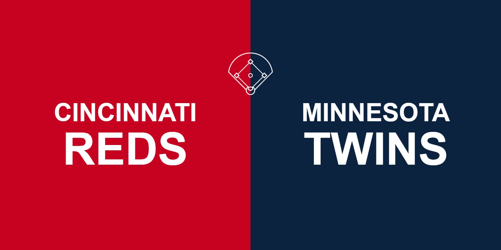 Reds vs Twins