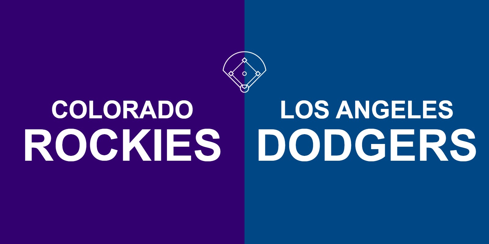 Rockies vs Dodgers