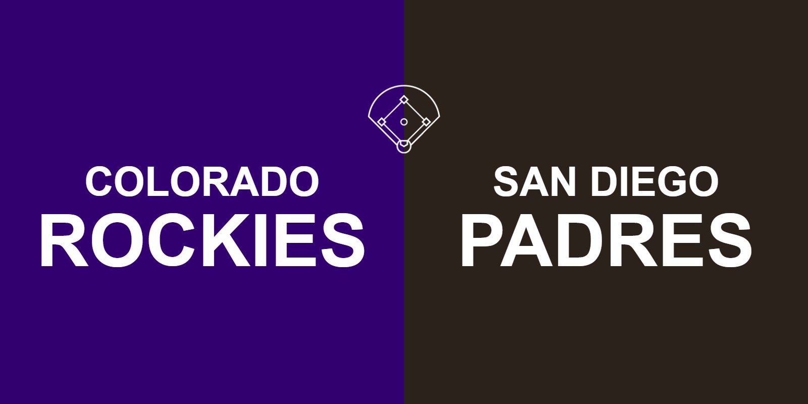 Rockies vs Padres