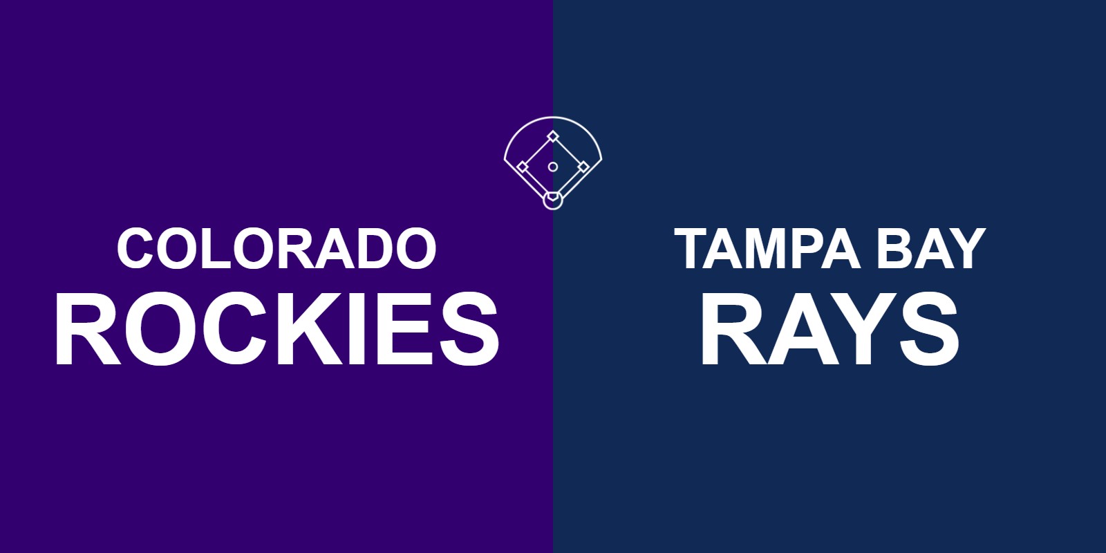 Rockies vs Rays