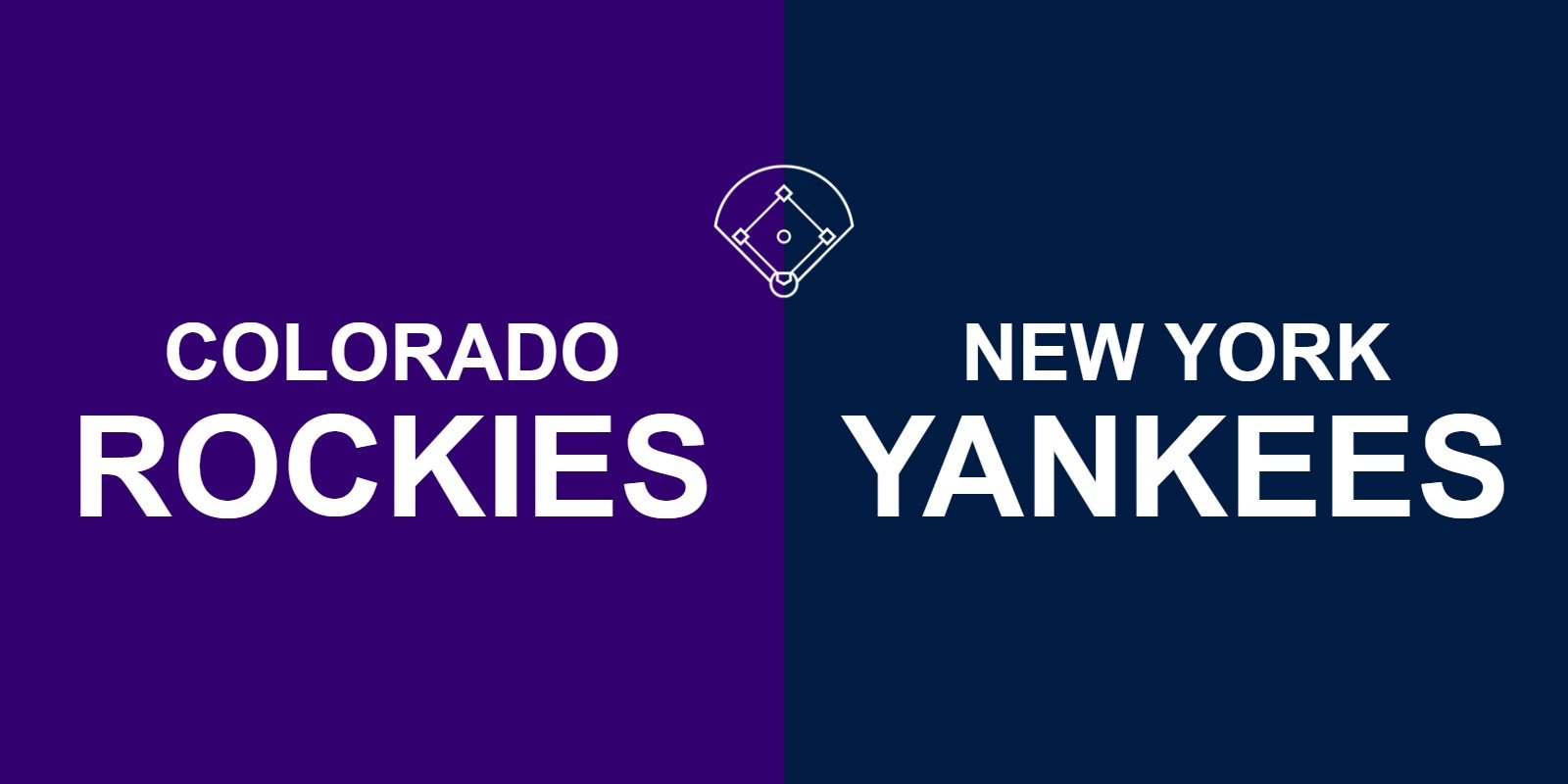 Rockies vs Yankees