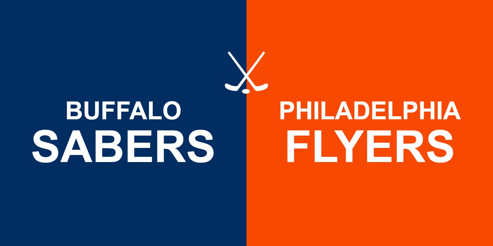 Sabres vs Flyers