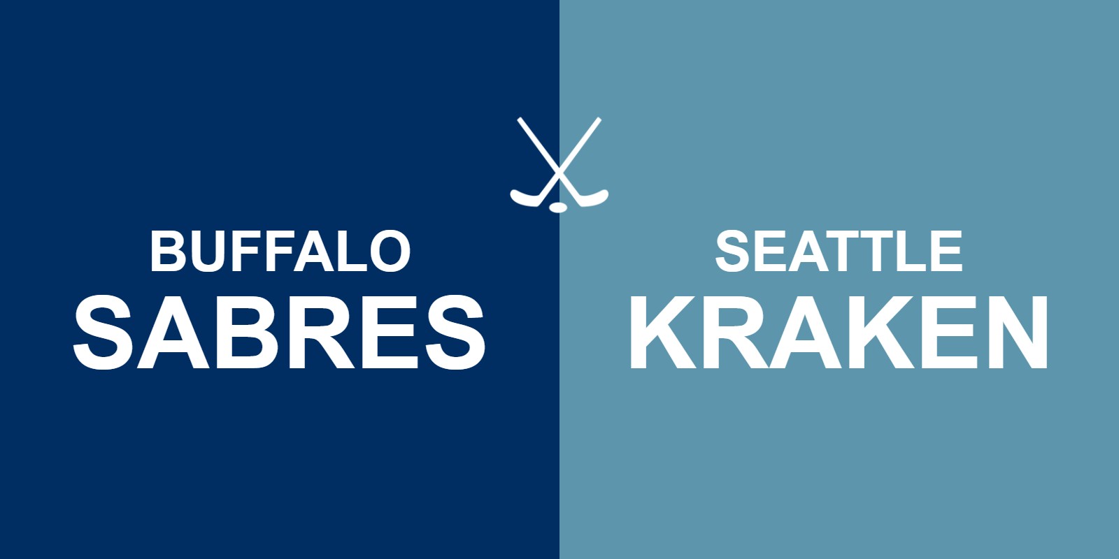 Sabres vs Kraken