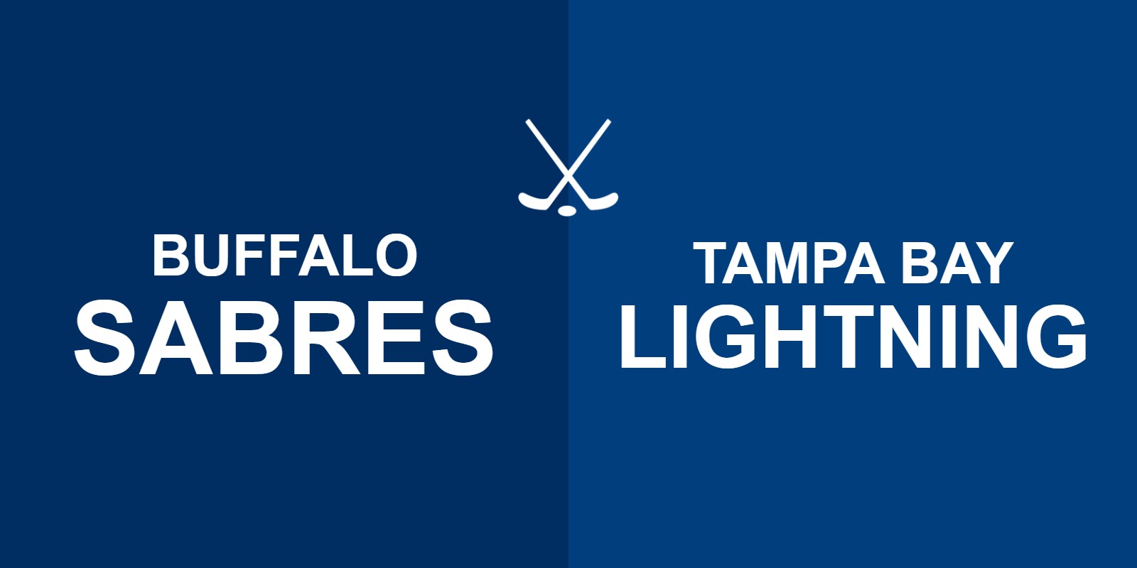 Sabres vs Lightning