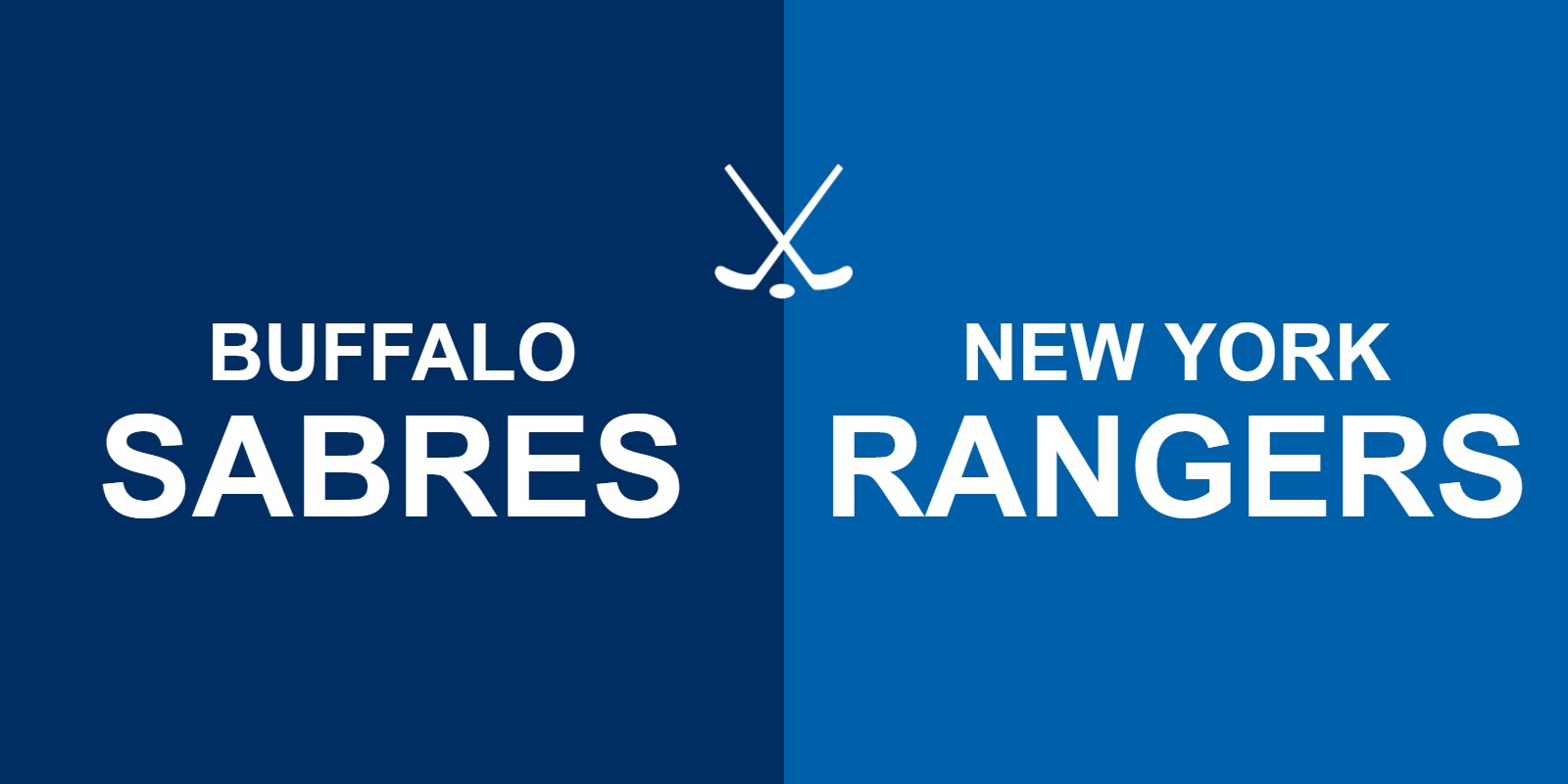 Sabres vs Rangers