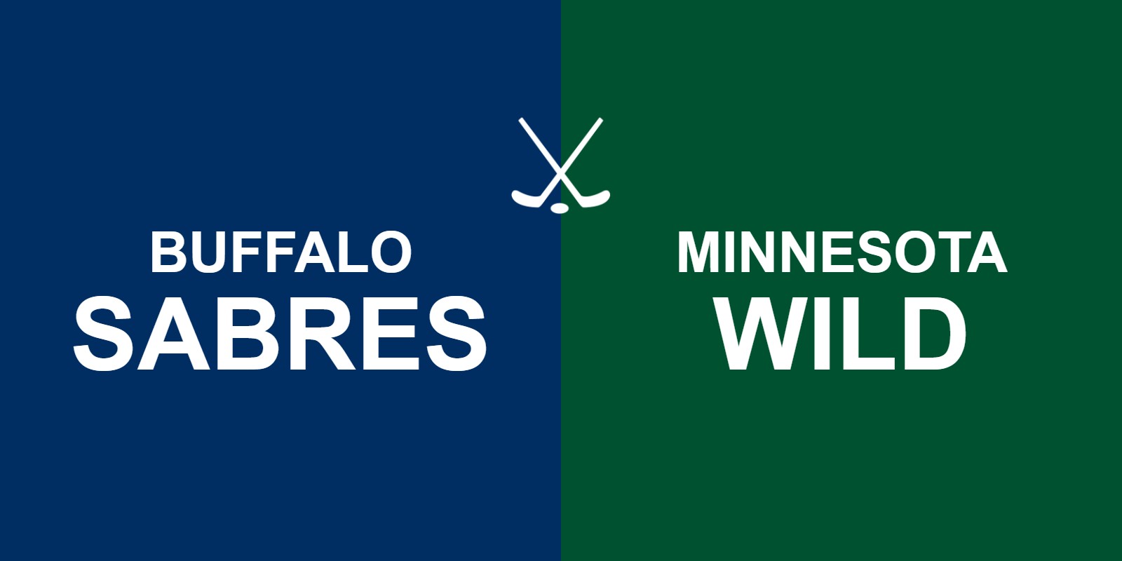 Sabres vs Wild