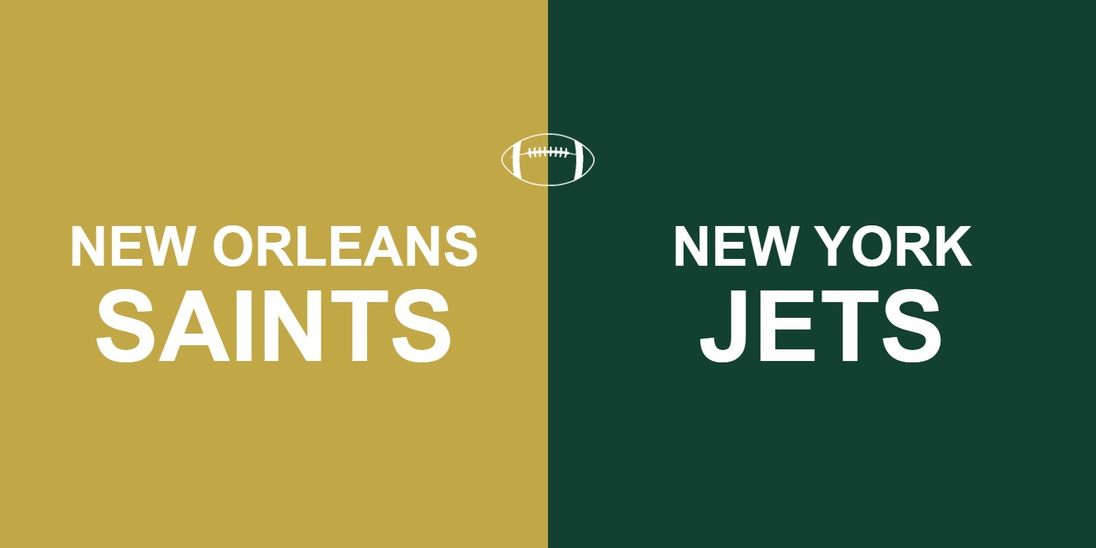 Saints vs Jets