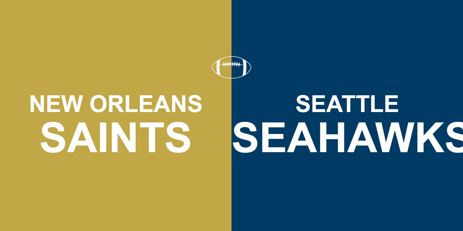 Saints vs Seahawks