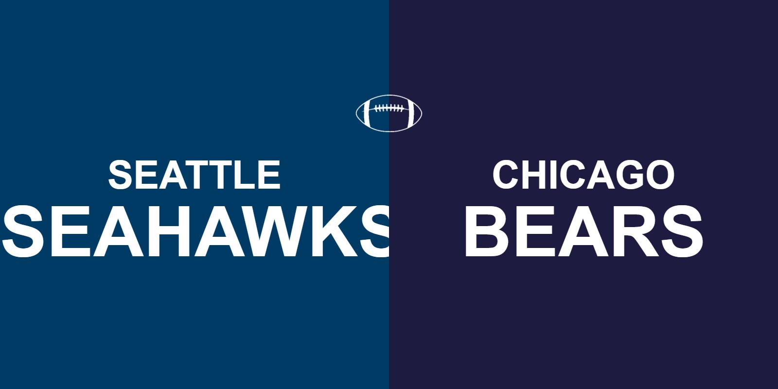 Seahawks vs Bears
