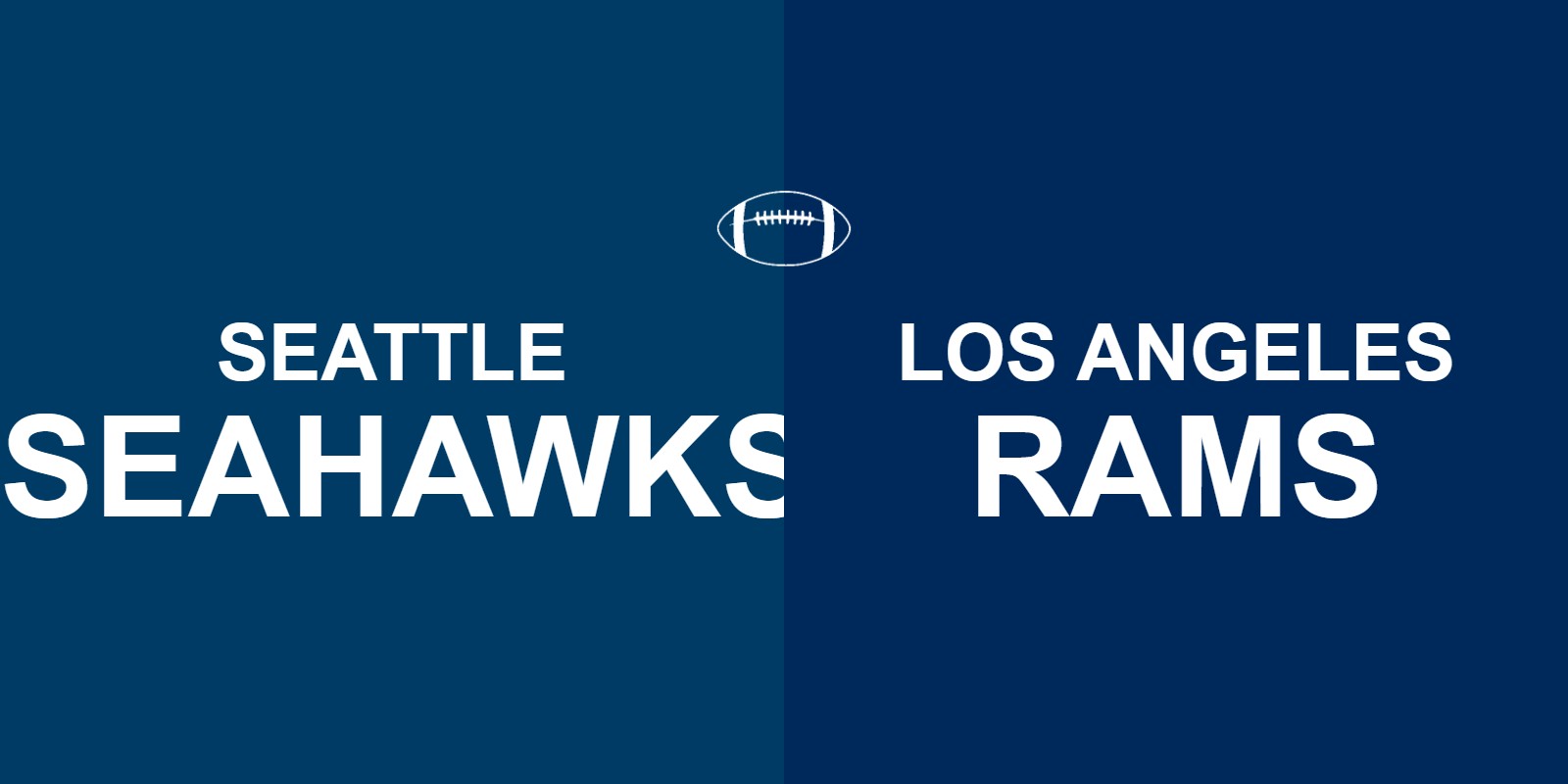 Seahawks vs Rams