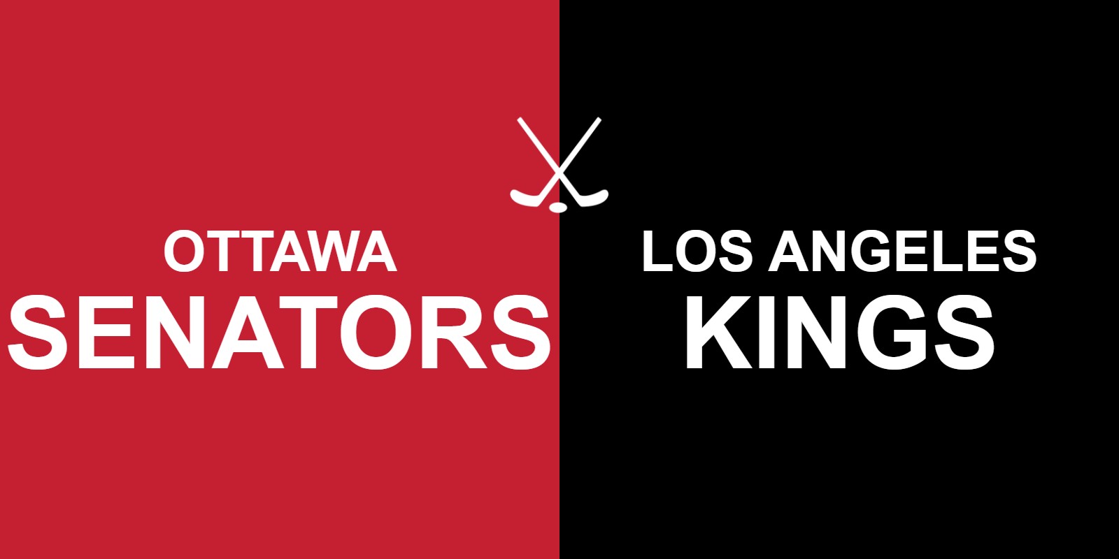Senators vs Kings