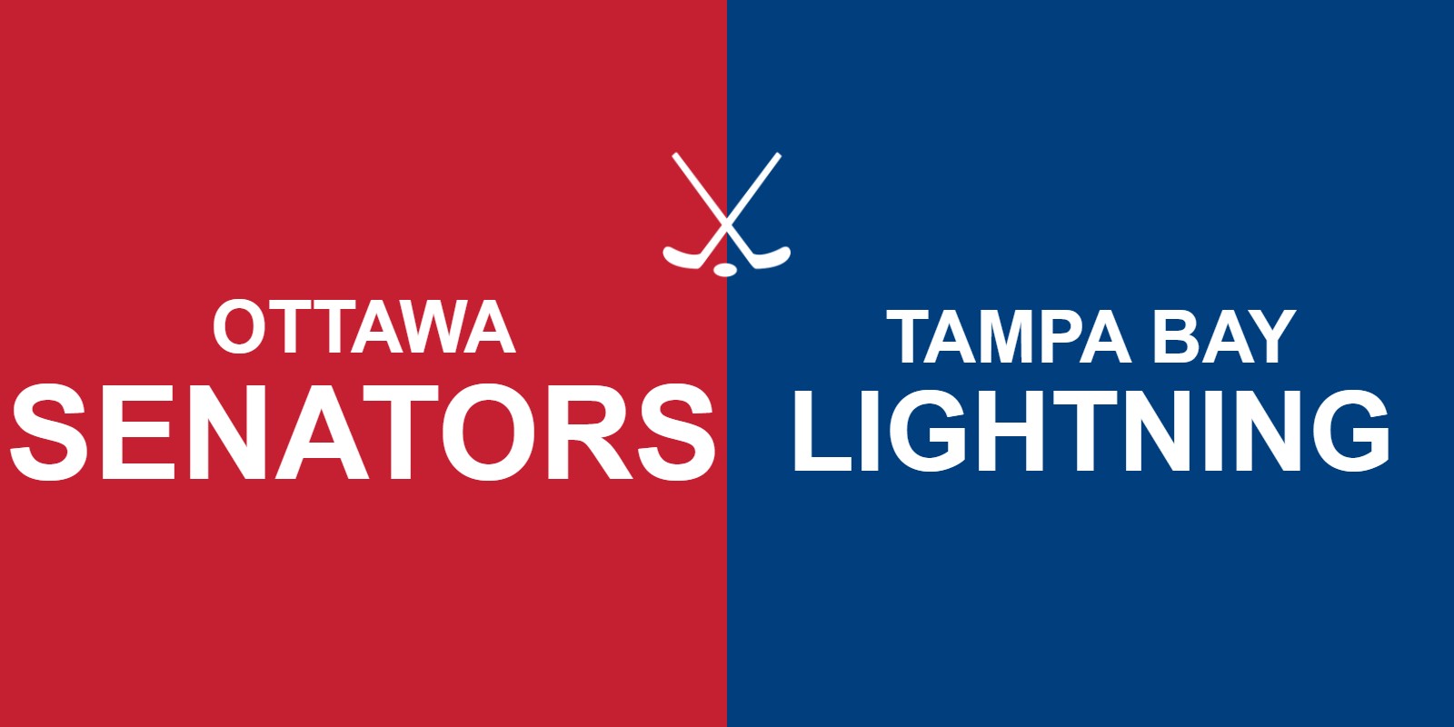 Senators vs Lightning