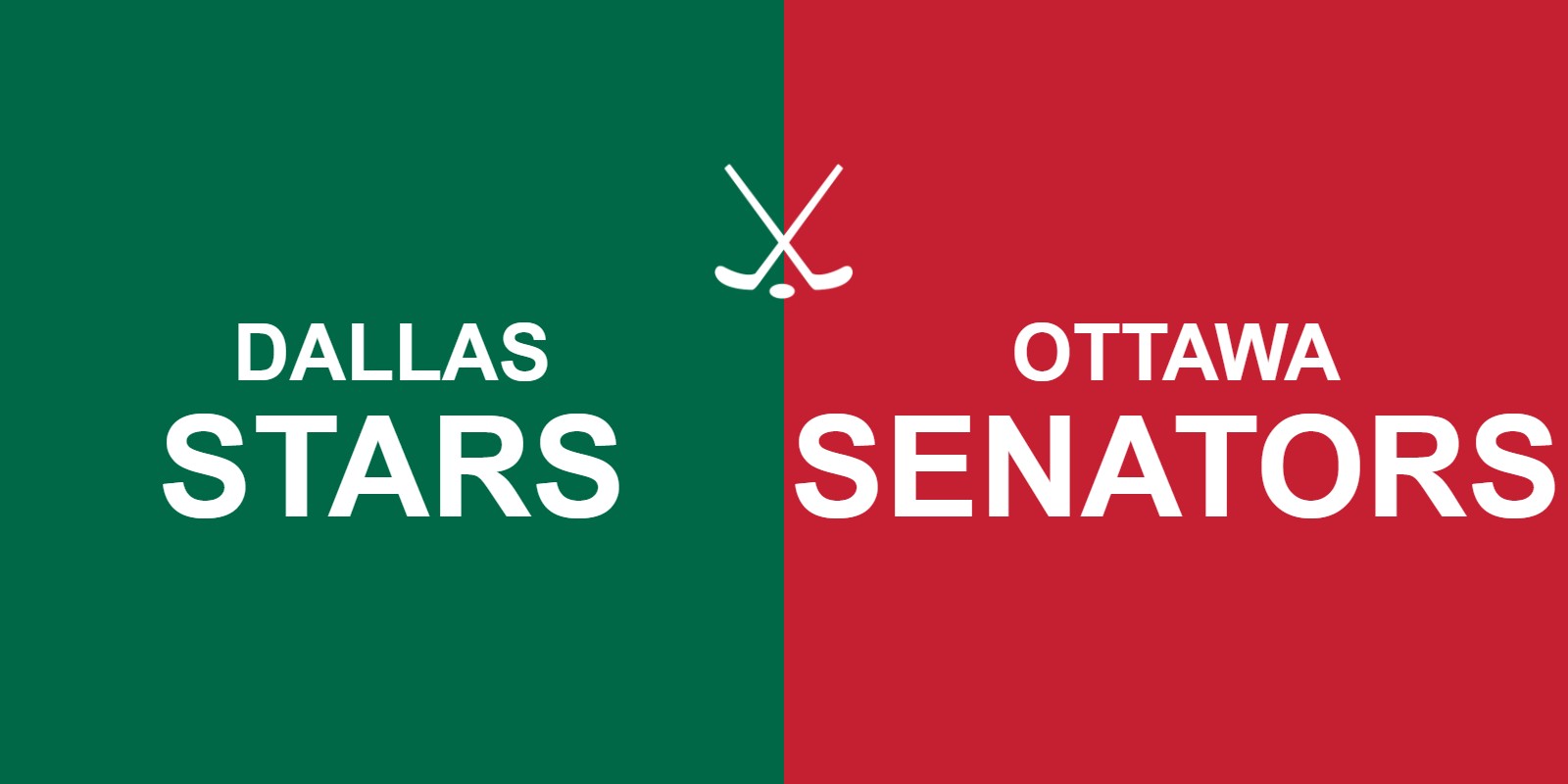 Stars vs Senators