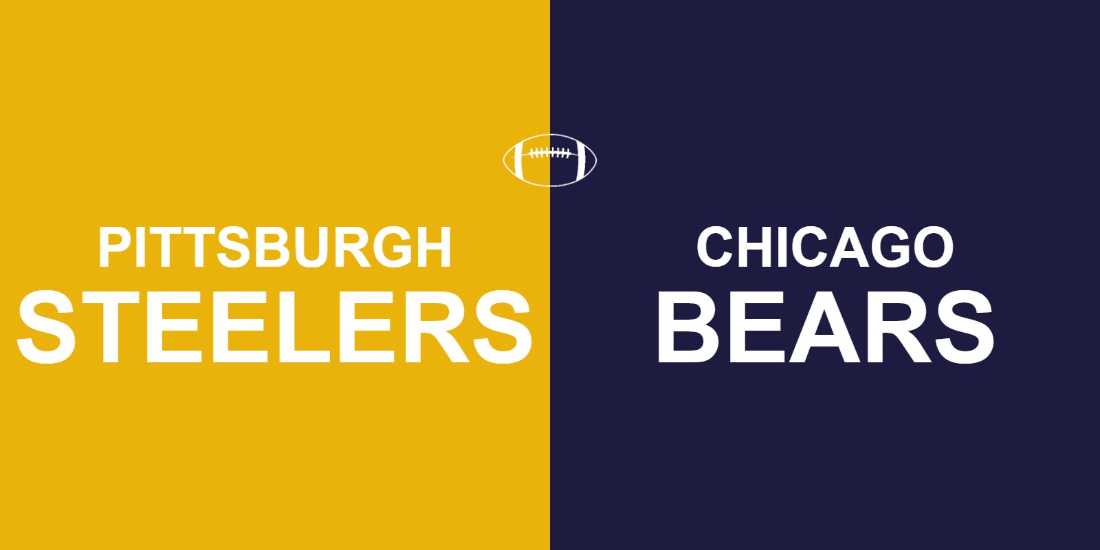 Steelers vs Bears