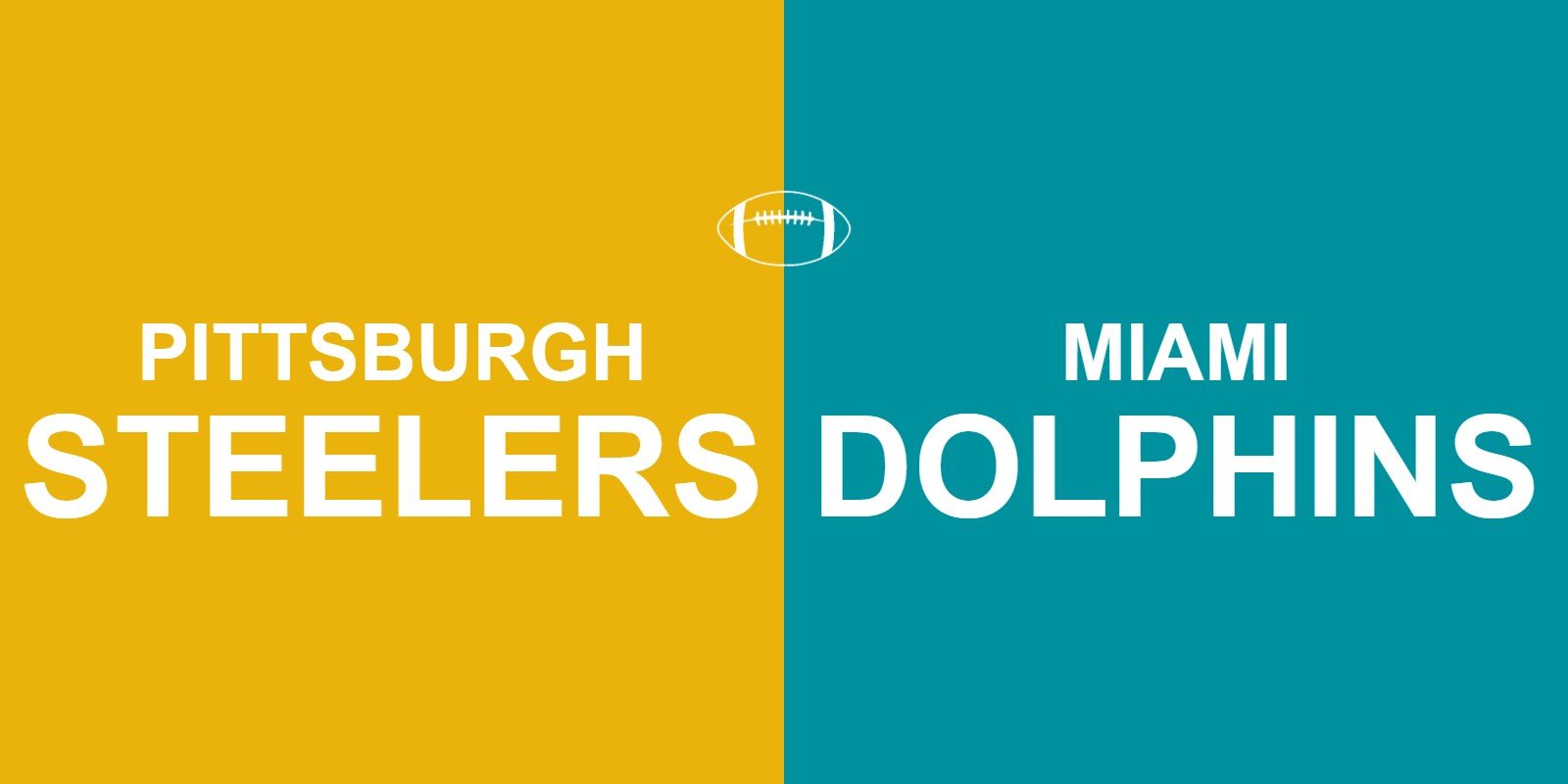 Steelers vs Dolphins