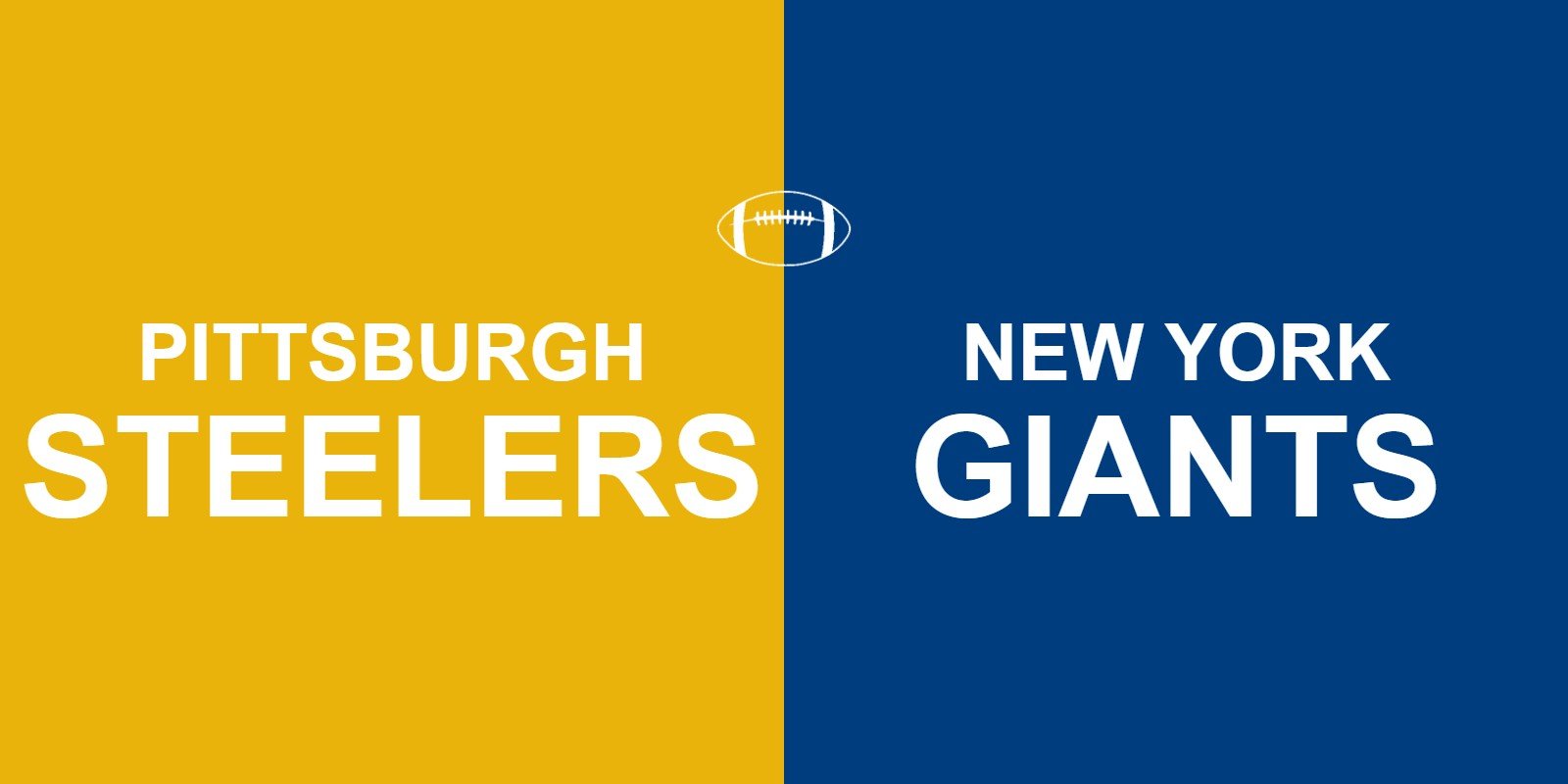 Steelers vs Giants