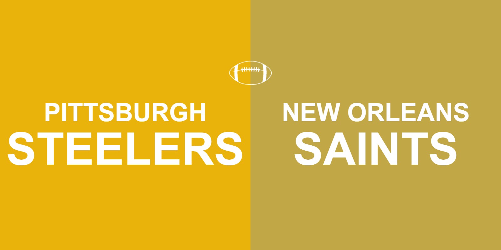 Steelers vs Saints