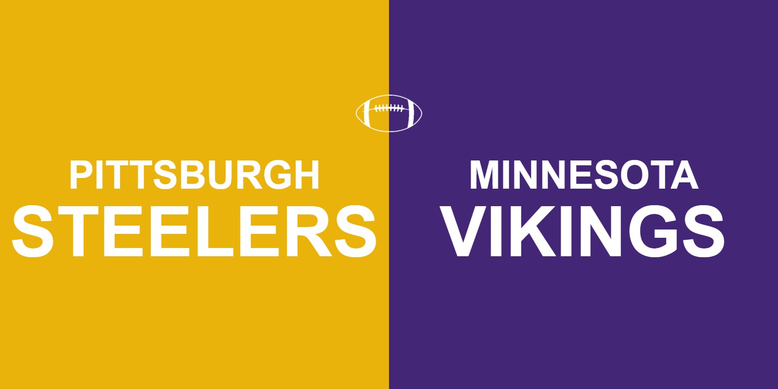 Steelers vs Vikings