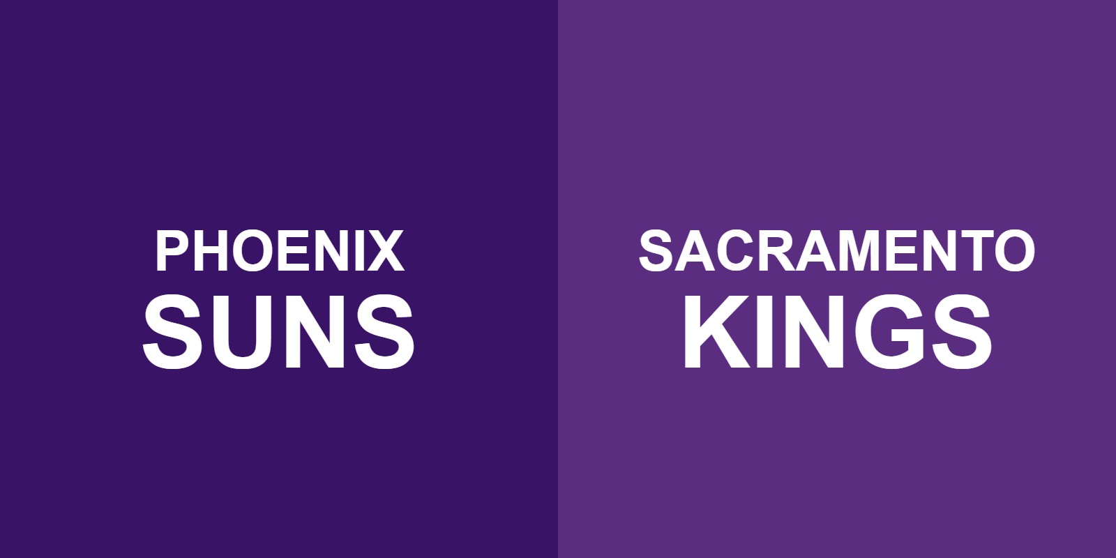 Suns vs Kings