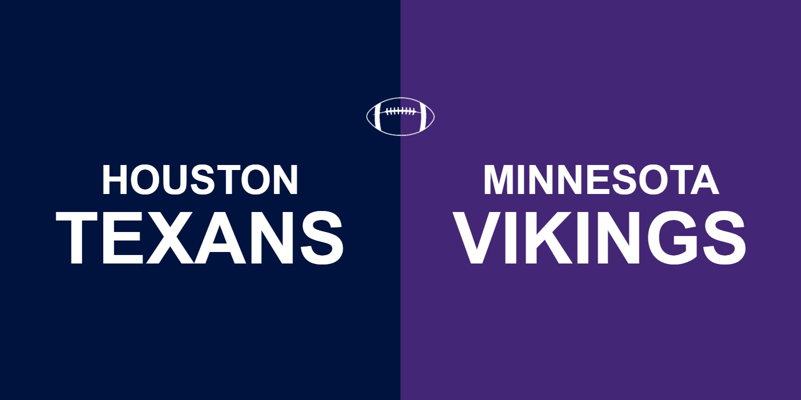 Texans vs Vikings Tickets - RateYourSeats.com