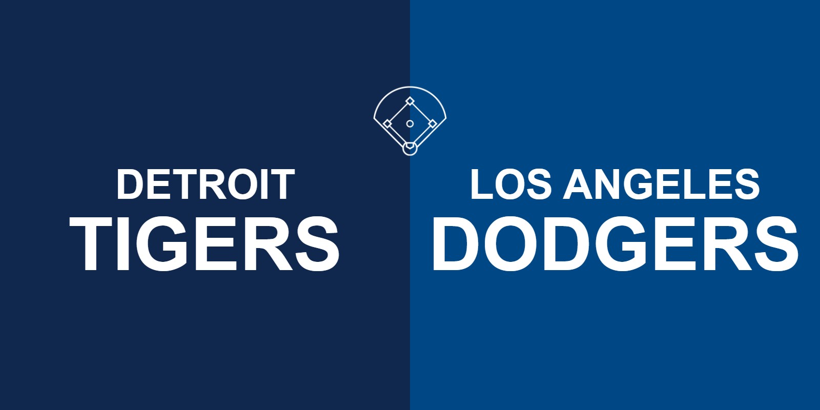 Tigers vs Dodgers