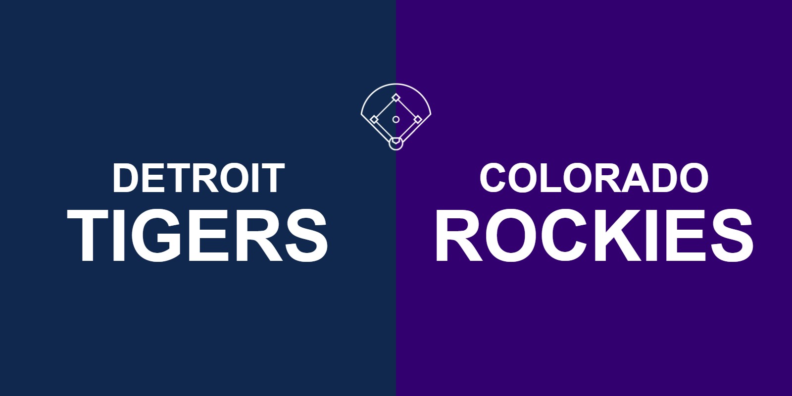 Tigers vs Rockies