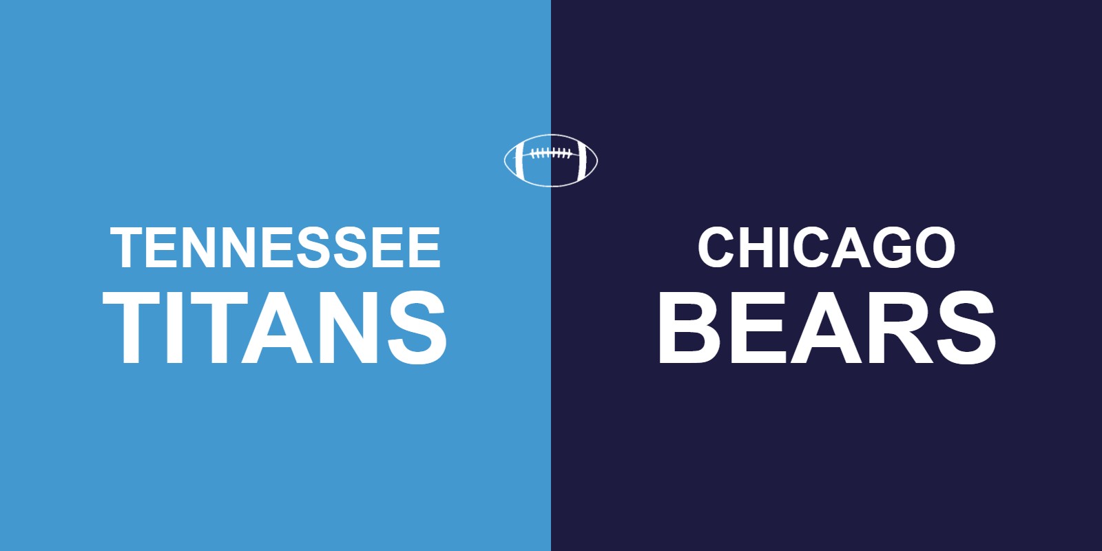 Titans vs Bears